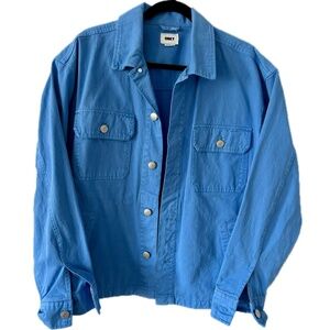 Obey Button up Shirt Jacket (Size M)